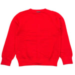 Cesare Paciotti Cardigan tinta unita con Stampa Rosso per Bambino MGP6360B ROSSO CESARE PACIOTTI 