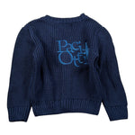 Cesare Paciotti Cardigan tinta unita con Logo Blu per Bambino MGP6362BXJ BLU CESARE PACIOTTI 