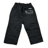 Cesare Paciotti Pantalone tinta unita con Elastico In Vita Nero per Neonato PTP6355B NERO CESARE PACIOTTI 