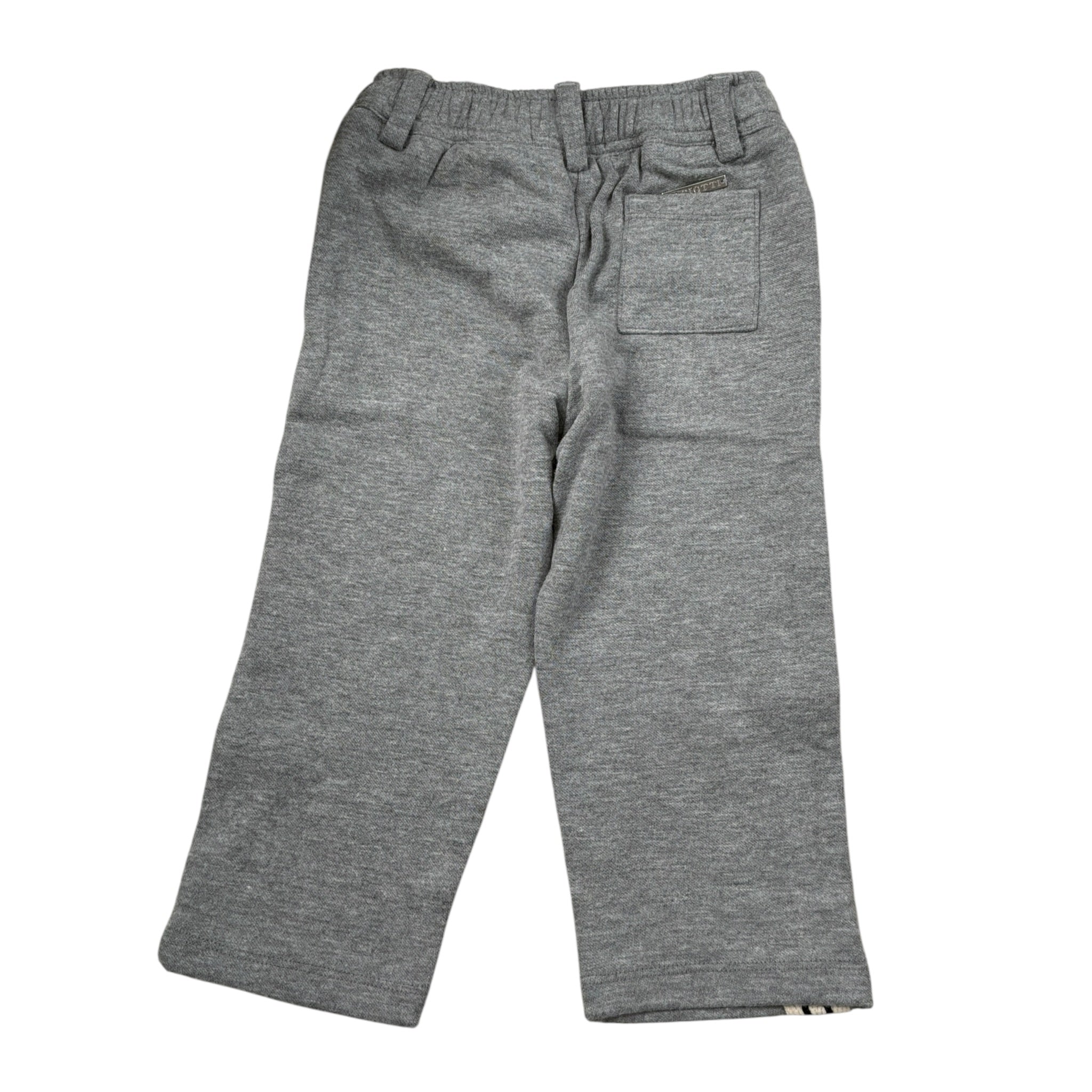 Cesare Paciotti Pantalone tinta unita con Profili In Contrasto Grigio per Neonato PTP6358B GRIGIO CESARE PACIOTTI 