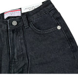 Cesare Paciotti Jeans tinta unita con Girovita Regolabile Nero per Bambino PTP6362B NERO CESARE PACIOTTI 