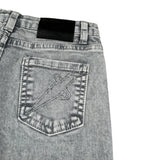Cesare Paciotti Jeans tinta unita con Girovita Regolabile Grigio per Bambino PTP6363B GRIGIO CESARE PACIOTTI 