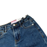 Cesare Paciotti Jeans tinta unita con Girovita Regolabile Blu per Bambino PTP6364B BLU CESARE PACIOTTI 