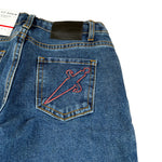 Cesare Paciotti Jeans tinta unita con Girovita Regolabile Blu per Neonato PTP6364BXXX BLU CESARE PACIOTTI 