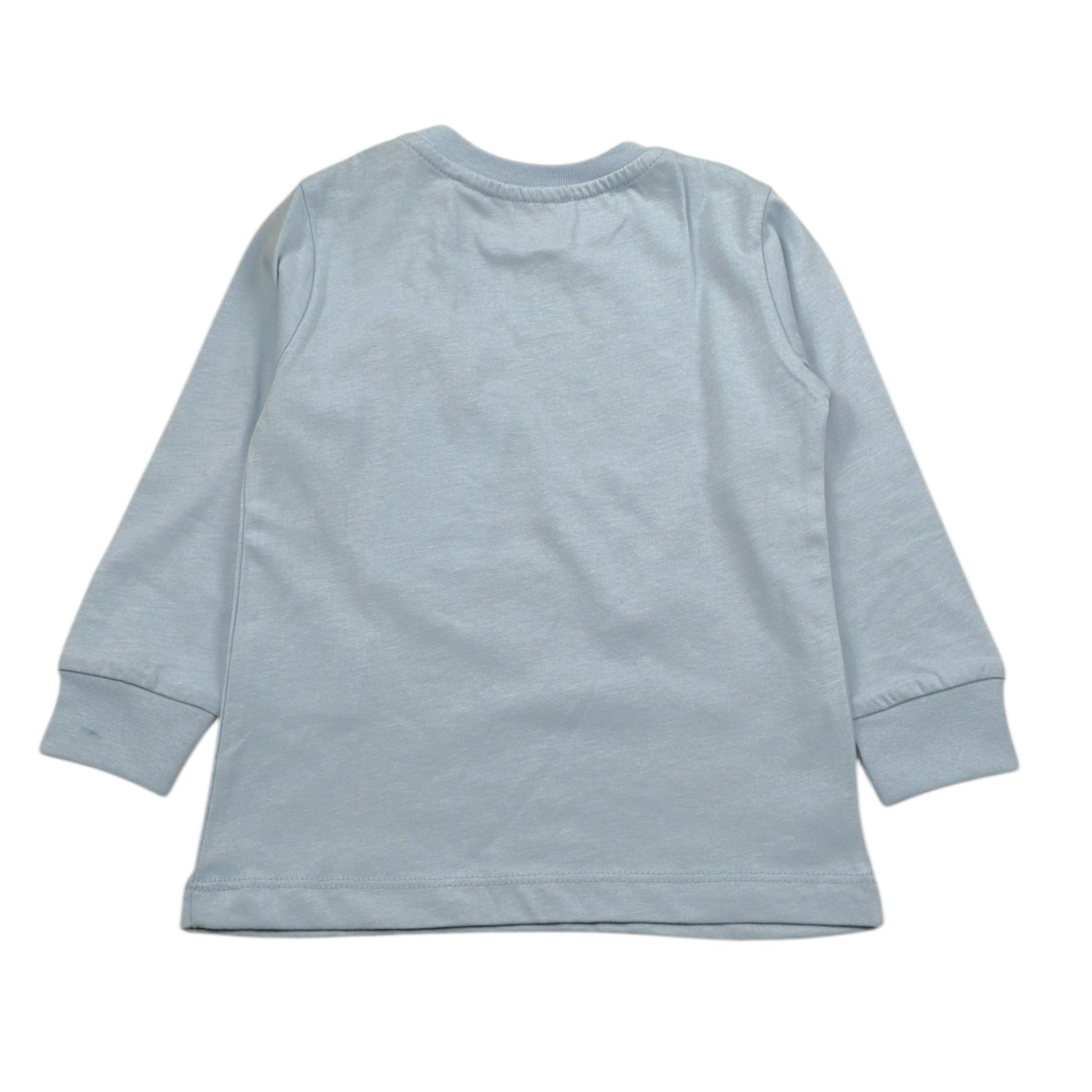 Cesare Paciotti Shirt tinta unita con Stampa Azzurro per Neonato TSP5371B AZZURRO CESARE PACIOTTI 