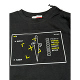 Cesare Paciotti Shirt tinta unita con Stampa Nero per Bambino TSP6302JX NERO CESARE PACIOTTI 
