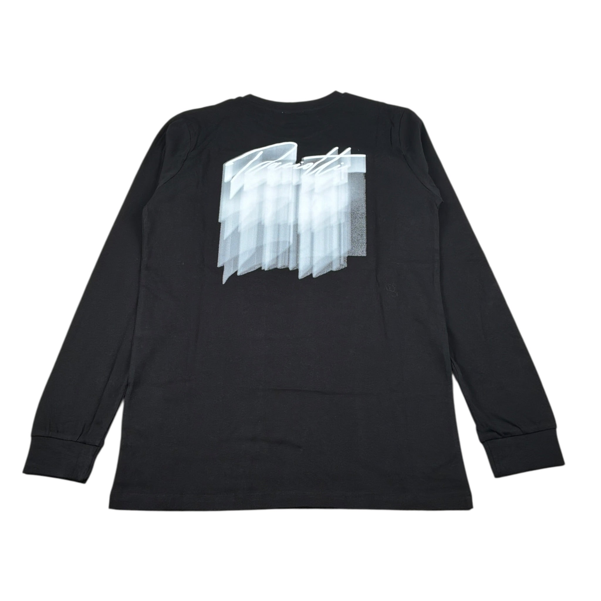Cesare Paciotti Shirt tinta unita con Stampa Nero per Bambino TSP6308JX NERO CESARE PACIOTTI 