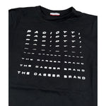 Cesare Paciotti Shirt Girocollo tinta unita con Stampa Nero per Bambino TSP6310J NERO CESARE PACIOTTI 