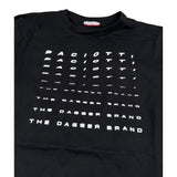 Cesare Paciotti Shirt Girocollo tinta unita con Stampa Nero per Bambino TSP6310J NERO CESARE PACIOTTI 