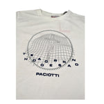 Cesare Paciotti Shirt Girocollo tinta unita con Stampa Bianco per Bambino TSP6311J BIANCO CESARE PACIOTTI 