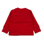 Cesare Paciotti Shirt Girocollo tinta unita con Stampa Rosso per Bambino TSP6317B ROSSO CESARE PACIOTTI 