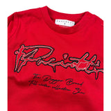 Cesare Paciotti Shirt Girocollo tinta unita con Stampa Rosso per Bambino TSP6317B ROSSO CESARE PACIOTTI 