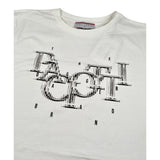 Cesare Paciotti Shirt Girocollo tinta unita con Stampe Bianco per Bambino TSP6350J BIANCO CESARE PACIOTTI 
