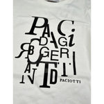 Cesare Paciotti Shirt Girocollo tinta unita con Logo Bianco per Bambino TSP6357J BIANCO CESARE PACIOTTI 