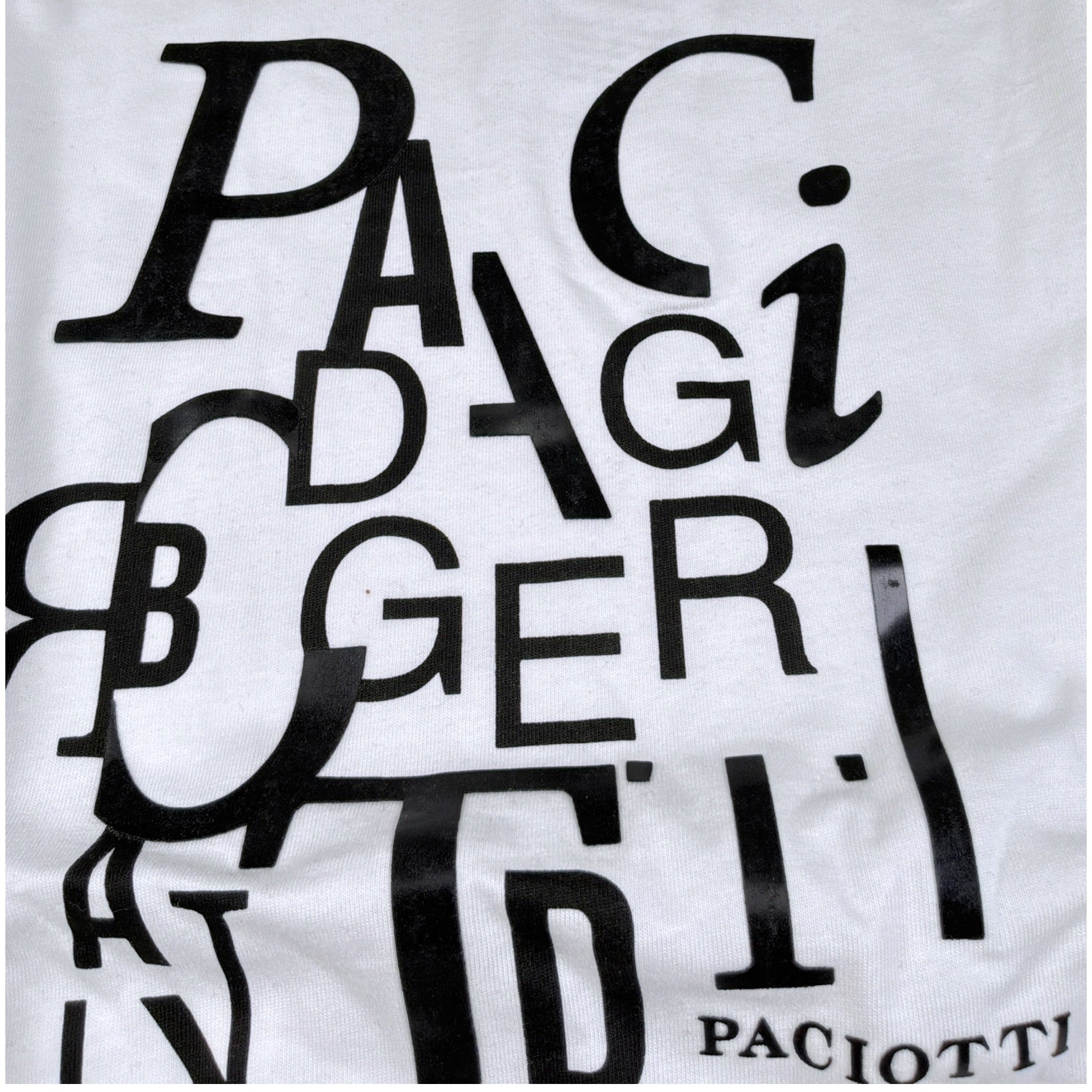 Cesare Paciotti Shirt Girocollo tinta unita con Logo Bianco per Bambino TSP6357JX BIANCO CESARE PACIOTTI 