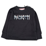 Cesare Paciotti Shirt tinta unita con Stampa Nero per Neonato TSP6360BX NERO CESARE PACIOTTI 
