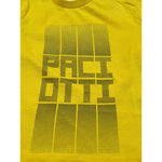 Cesare Paciotti Shirt Girocollo tinta unita con Stampa Giallo per Bambino TSP6366BJ GIALLO CESARE PACIOTTI 