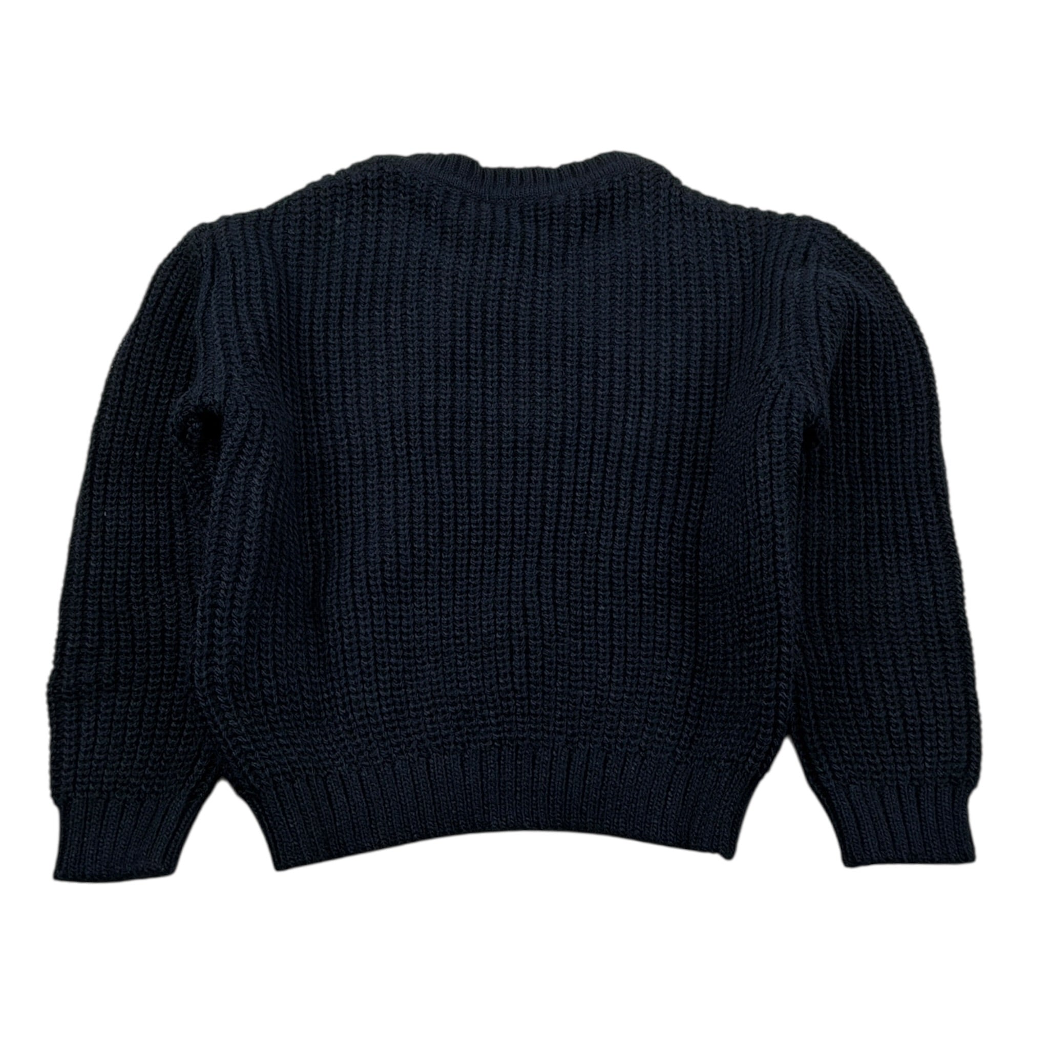 Ciccino Maglia Girocollo tinta unita Blu per Bambina CCB0317J BLU CICCINO 
