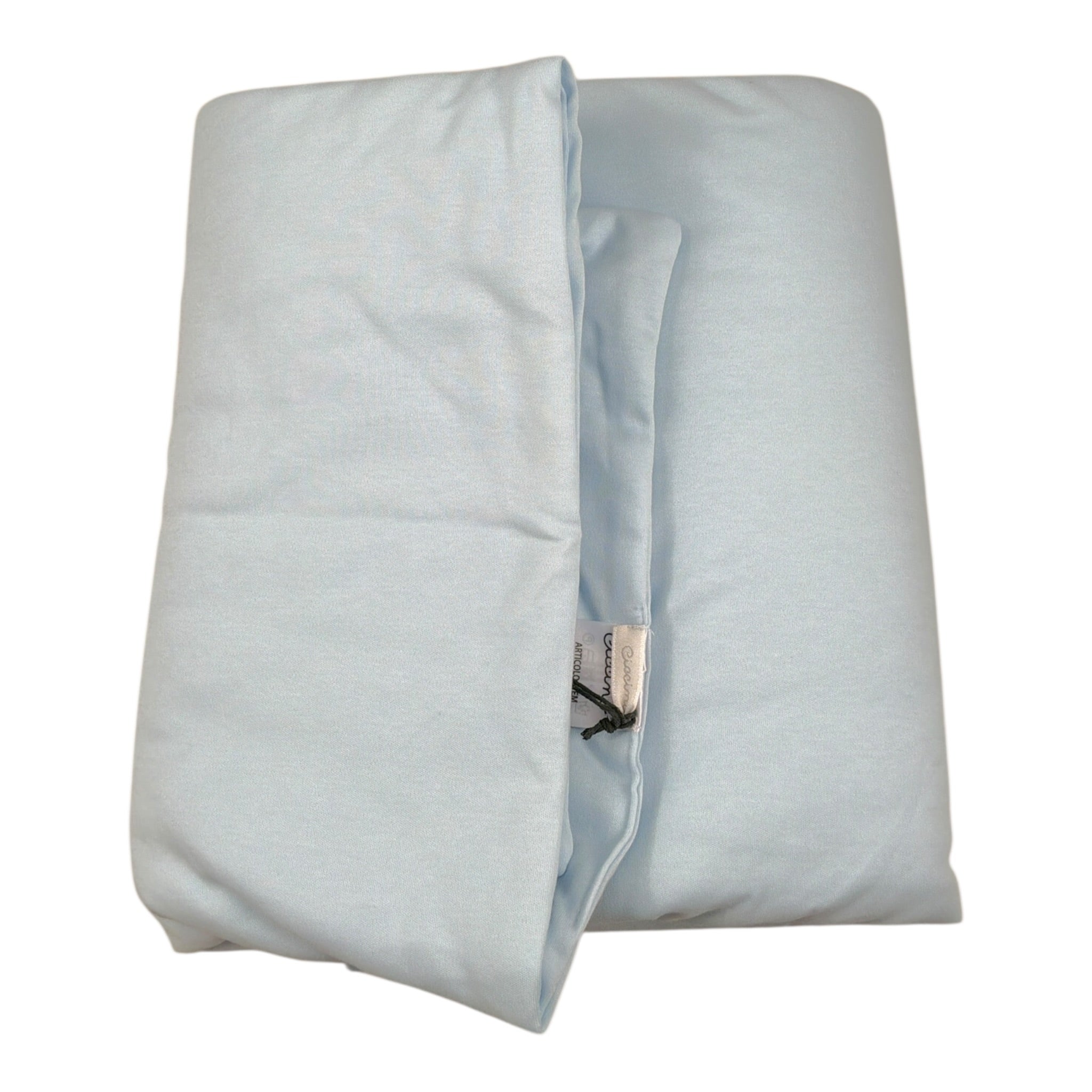 Ciccino Coperta tinta unita con Stampa Azzurro per Neonato CCB0495 AZZURRO CICCINO 