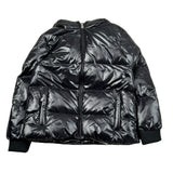 Ciesse Piumini Giubbino tinta unita con Zip E Cappuccio Nero per Bambino 246CPJJ02852 NERO CIESSE PIUMINI 