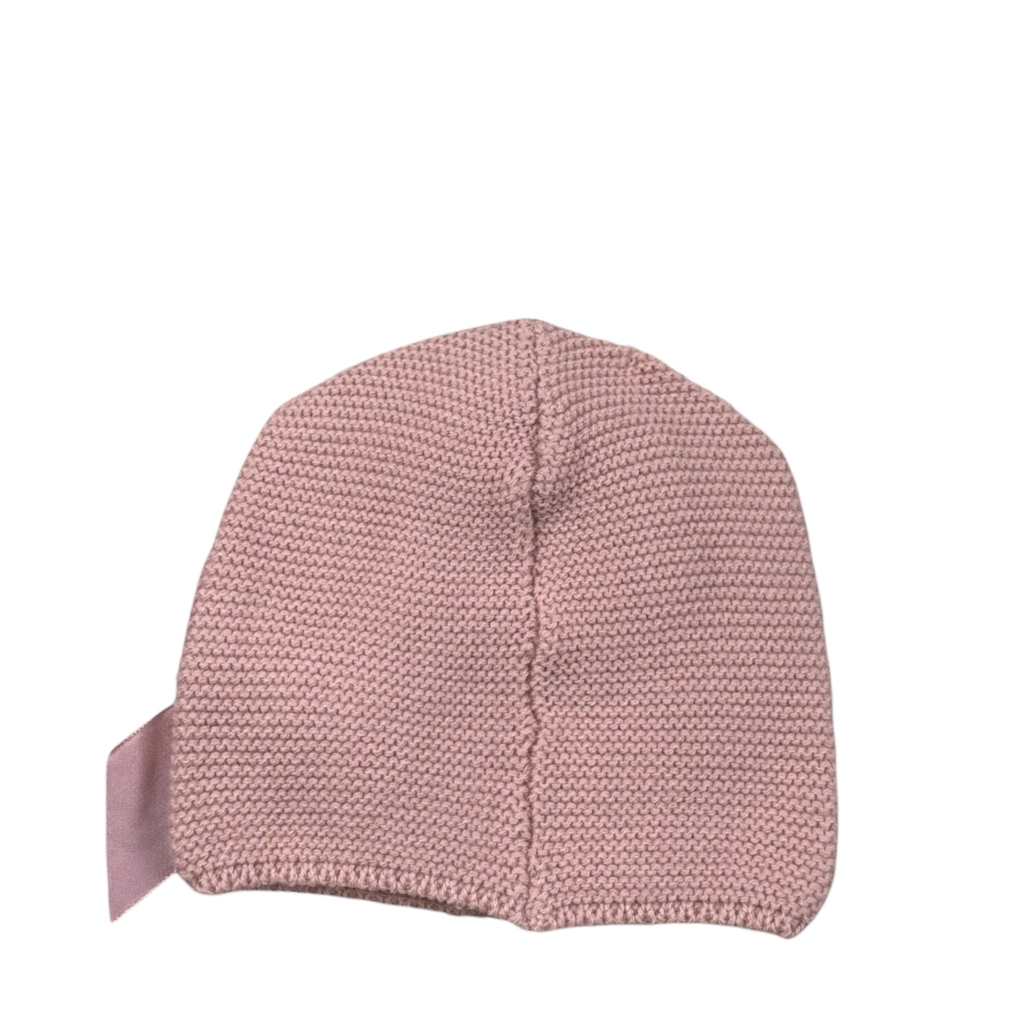 Cnd Cappello tinta unita con Fiocco Rosa per Neonata 50036011X ROSA CND 
