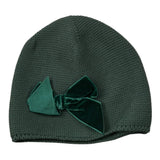 Cnd Cappello tinta unita con Fiocco Verde per Bambina 642356 VERDE CND 