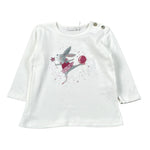 Coccode Shirt tinta unita con Stampa Bianco per Bambina C62139 BIANCO COCCODE 