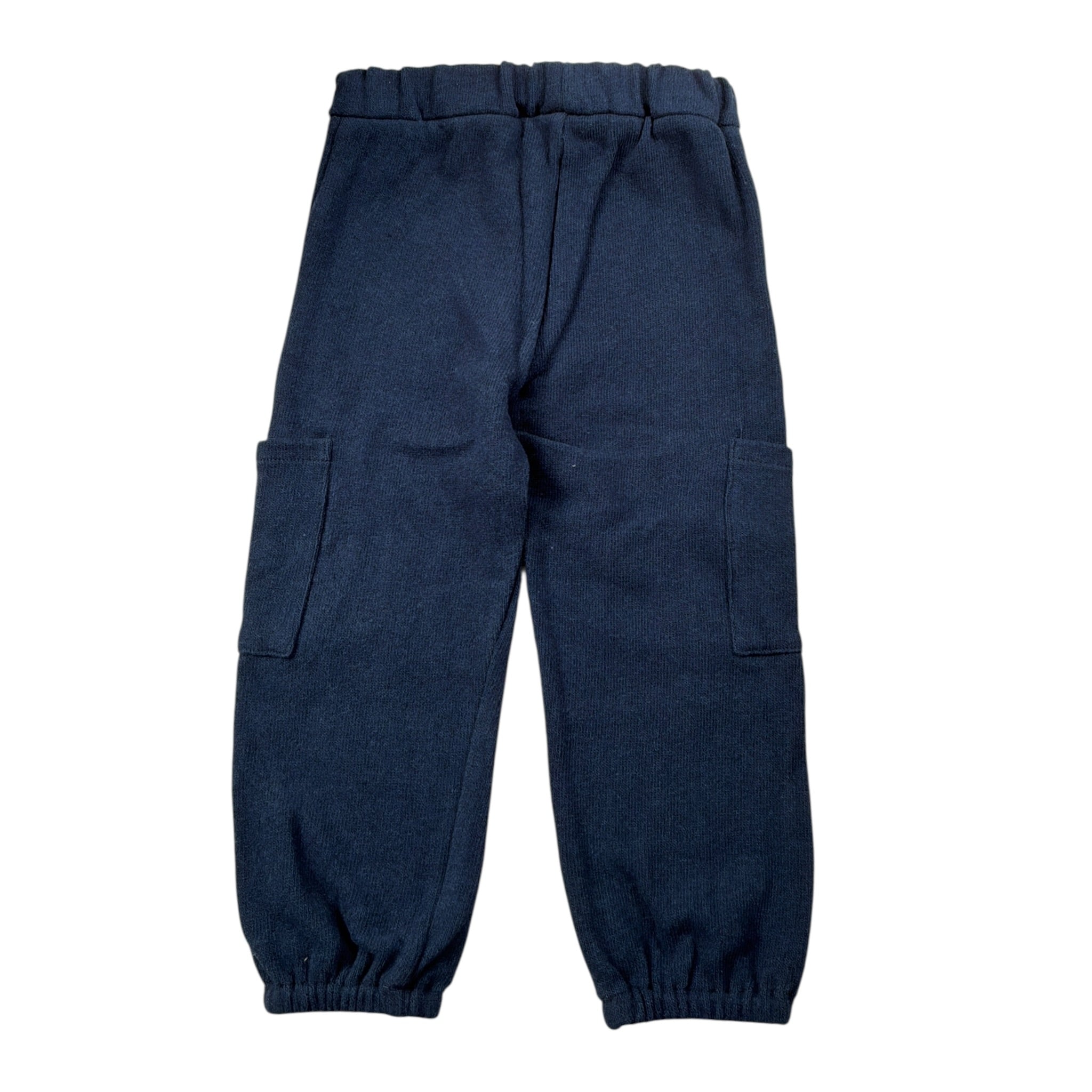 Coccode Pantalone tinta unita con Girovita Regolabile Blu per Neonato C62259 BLU COCCODE 