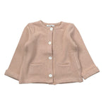 Coccode Cardigan tinta unita con Bottoni Rosa per Neonata C62340 ROSA COCCODE 