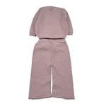 Coccode' Completo 2Pz Maglia-Pantalone tinta unita Rosa per Neonata C62654N ROSA COCCODE' 