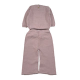 Coccode' Completo 2Pz Maglia-Pantalone tinta unita Rosa per Bambina C62654 ROSA COCCODE' 