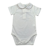 Colibri Body Mezza Manica tinta unita Bianco per Neonato 340 BIANCO COLIBRI 