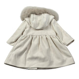 Colori Chiari Cappotto tinta unita Panna per Neonata FN117334 PANNA COLORI CHIARI 