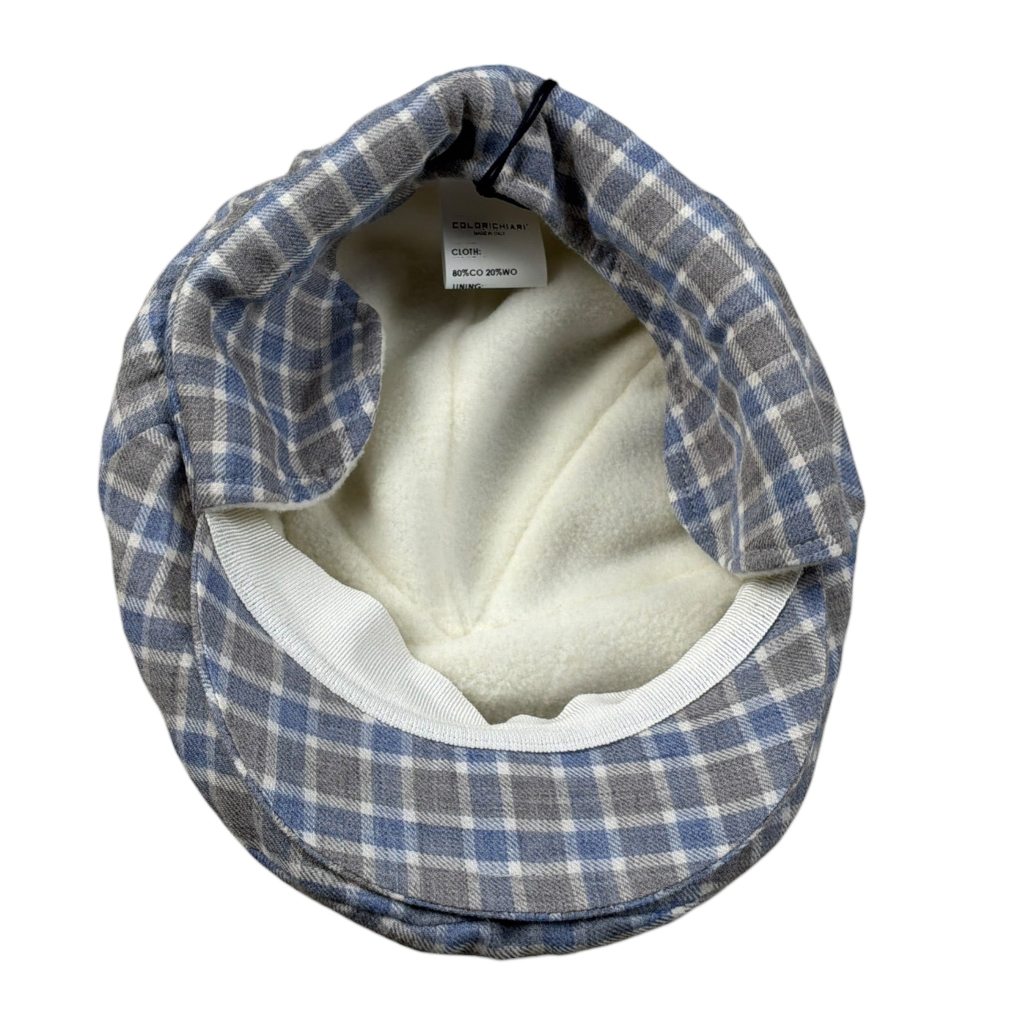 Colori Chiari Cappello Fantasia Modello Coppola Blu per Neonato MN927201 BLU COLORI CHIARI 