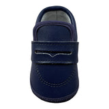 Colori Chiari Mocassino tinta unita Blu per Neonato MN956067 BLU COLORI CHIARI 