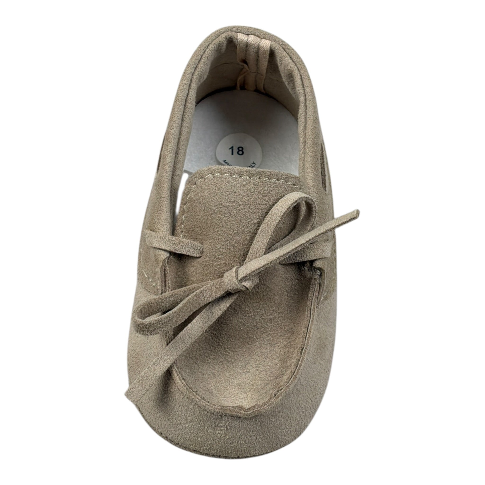 Colori Chiari Mocassini tinta unita Beige per Neonato MN957025 BEIGE COLORI CHIARI 