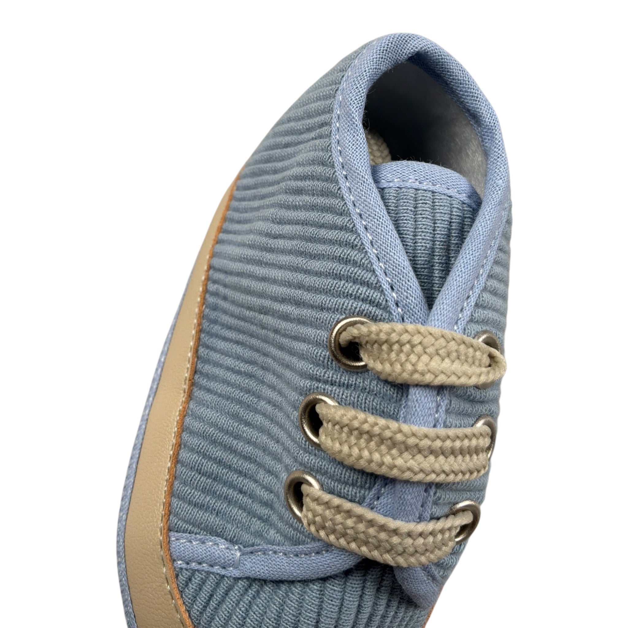 Colori Chiari Scarpine tinta unita con Lacci Azzurro per Neonato MN957880X AZZURRO COLORI CHIARI 