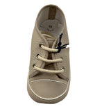 Colori Chiari Scarpine tinta unita con Lacci Beige per Neonato MN957881 BEIGE COLORI CHIARI 