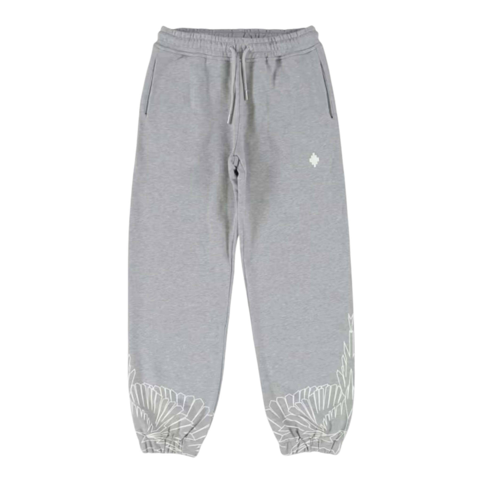Marcelo Burlon Pantalone Modello Tuta tinta unita Grigio per Bambino F5CMJBFP074 GRIGIO MARCELO BURLON 