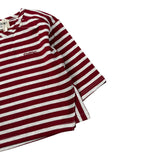 Cozmo Shirt Bicolore con Fantasia A Righe Bianco/Rosso per Neonato JOEL315W5 BIANCO/ROSSO COZMO 
