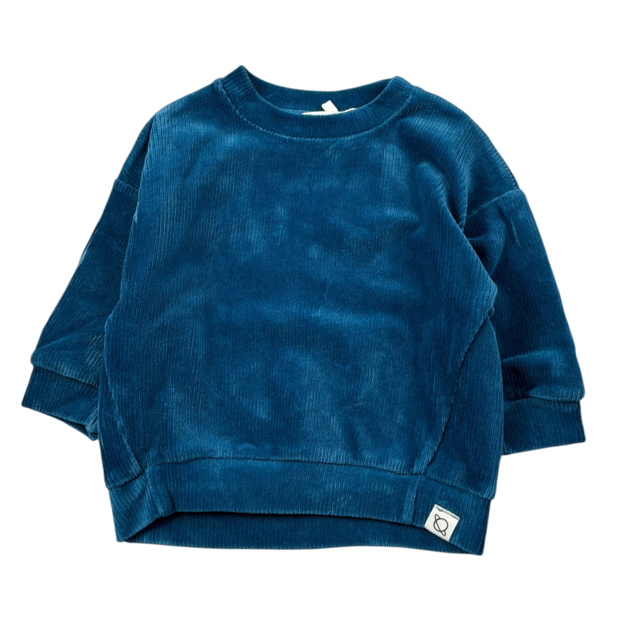 Cozmo Maglia tinta unita Girocollo Petrolio per Neonato KELLY253W5 PETROLIO COZMO 