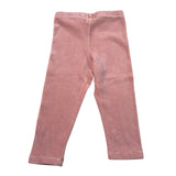Cozmo Leggins tinta unita In Ciniglia Rosa per Neonata LEGGING253W5 ROSA COZMO 
