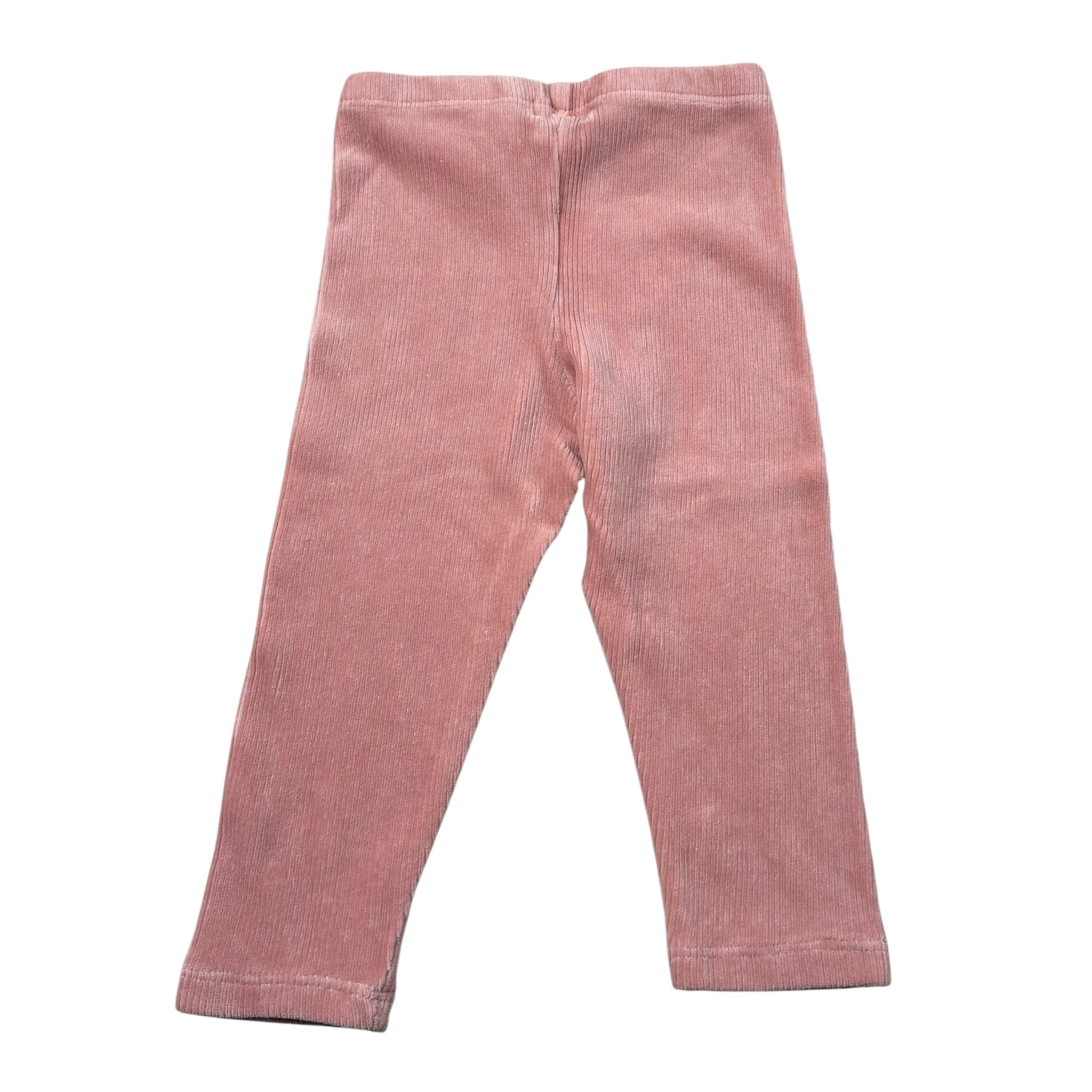 Cozmo Leggins tinta unita In Ciniglia Rosa per Neonata LEGGING253W5 ROSA COZMO 