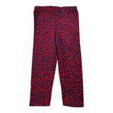 Cozmo Leggins tinta unita con Fantasia Maculata Rosso per Bambina LEGGING320W5J ROSSO COZMO 