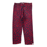 Cozmo Leggins tinta unita con Fantasia Maculata Rosso per Bambina LEGGING320W5J ROSSO COZMO 