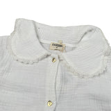 Cozmo Camicia Manica Lunga tinta unita Bianco per Neonata PRAGA254W5 BIANCO COZMO 