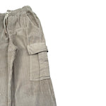 Cozmo Pantalone tinta unita A Costine Beige per Bambino SALEMK247W5 BEIGE COZMO 