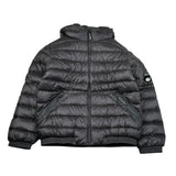 C.P. Company Giubbino tinta unita con Cappuccio Nero per Bambino CNS002L3AB1 NERO C.P. COMPANY 