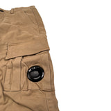 C.P. Company Pantalone tinta unita con Girovita Regolabile Beige per Bambino COP004 BEIGE C.P. COMPANY 