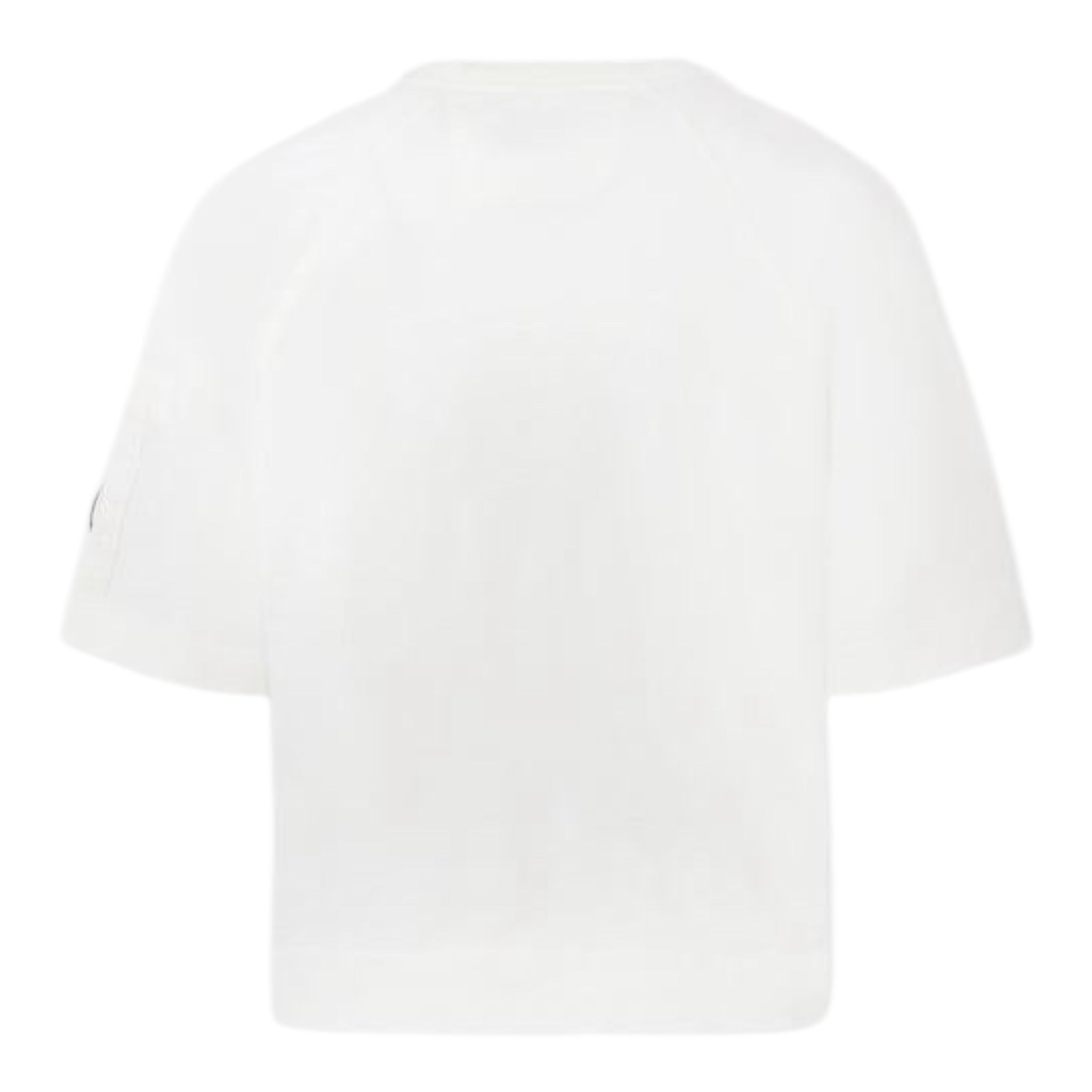 C.P. Company T-Shirt Girocollo tinta unita Bianco per Bambino CUM00R BIANCO C.P. COMPANY 